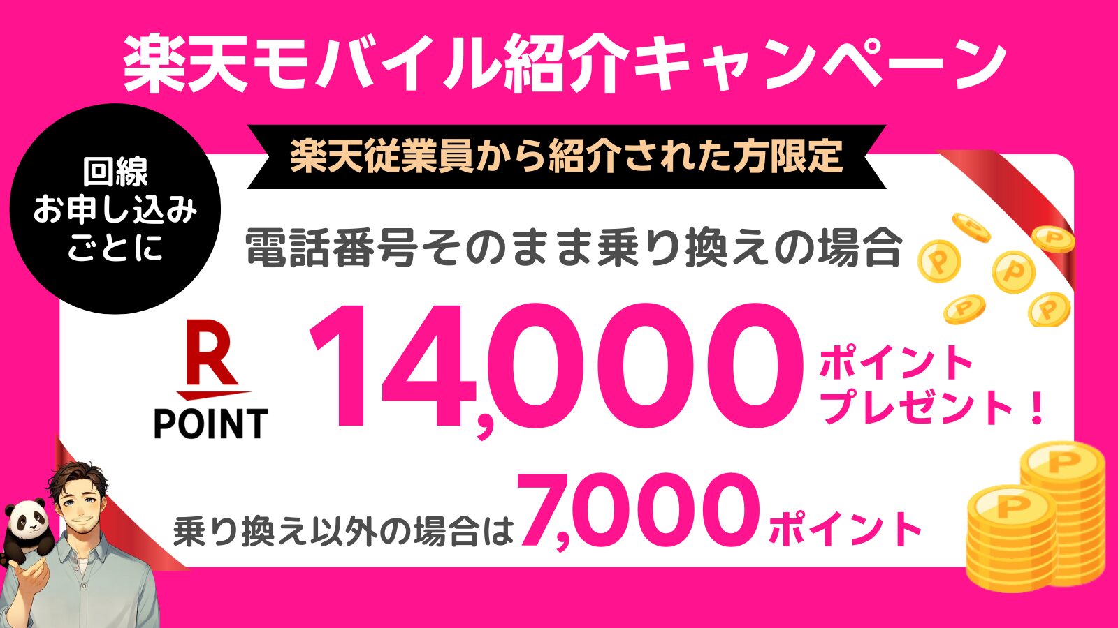 楽天モバイル従業員紹介キャンペーン